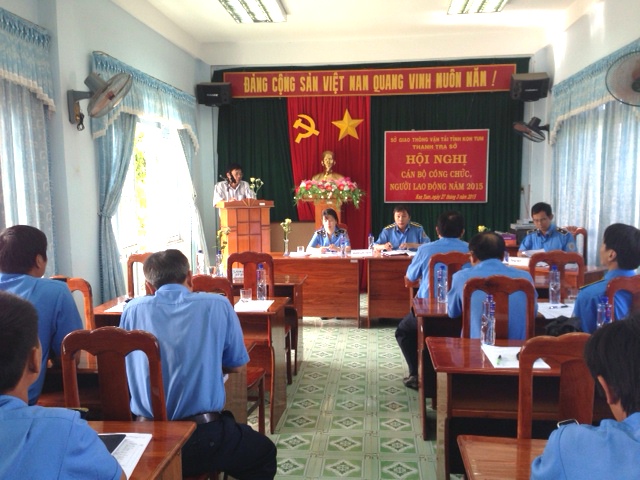 Thanh tra Sở Giao thông Vận tải tổ chức Hội nghị cán bộ, công chức, người lao động năm 2015